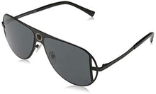 Load image into Gallery viewer, Versace Man Sunglasses, Silver Lenses Metal Frame, 57mm
