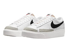 Load image into Gallery viewer, Nike Women's Blazer Low Platform White/Black-Sail-Team Orange (DJ0292 101) - 8

