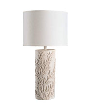 Load image into Gallery viewer, Kenroy Home 32267AWH Reef Table Lamp, Large 30 inch, White
