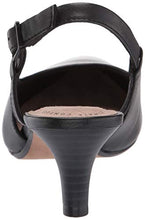 Load image into Gallery viewer, Clarks Women's Linvale Loop Pump, Black Leather, 080 M US
