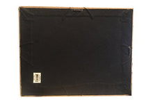Load image into Gallery viewer, 19.75” x 15.75" Natural Tan Burlap Covered with Criss-Cross Twine Bulletin Picture &amp; Memo Board
