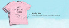 Load image into Gallery viewer, Hanes unisex baby Ultimate Flexy 4 Pack Short Sleeve Crew Tees T Shirt Set, Steel/Pink Stripe, 18-24 Months US
