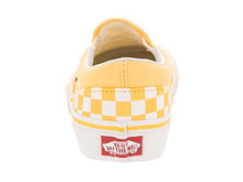 Load image into Gallery viewer, Vans Kids K Clasic Slip ON Checkerboard Aspen Gold White Size 2

