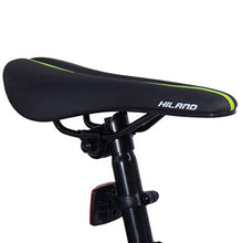 Load image into Gallery viewer, Hiland 26 Inch Mountain Bike MTB Bicycle with 18 Inch Full-Suspension Steel Frame Kickstand Disc-Brake Suspension Fork Cycling Urban Commuter City Bicycle Black Green
