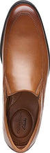 Load image into Gallery viewer, Clarks Men's Whiddon Plain Loafer, Dark Tan Leather, 11.5
