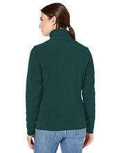 Load image into Gallery viewer, Amazon Essentials Women's Classic Fit Long-Sleeve Quarter-Zip Polar Fleece Pullover Jacket, Deep Pine, Small

