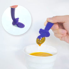 Load image into Gallery viewer, Eztotz Silicone First Stage Baby Spoons – Made in USA - 100% Silicone Pre Spoon Set- Self Feeding Training for Baby Led Weaning
