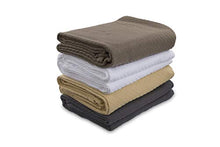 Load image into Gallery viewer, DG Collections Cotton Breathable Thermal Blanket - Queen (90x90 in) Grey, Snuggle in These Super Soft Cozy Cotton Blankets - Perfect for Layering Any Bed - Provides Comfort and Warmth for Years
