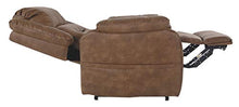 Load image into Gallery viewer, Signature Design by Ashley Yandel Power Lift Oversized Recliner Saddle
