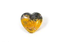 Load image into Gallery viewer, Bumblebee Jasper Puffy Heart- High Quality Healing 100% Natural &amp; Authentic Stone | Reiki, Meditation &amp; Spiritual Healing
