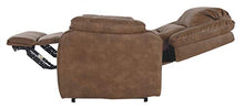 Load image into Gallery viewer, Signature Design by Ashley Yandel Power Lift Oversized Recliner Saddle

