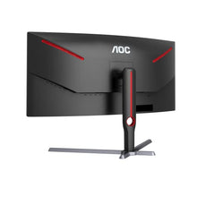 Load image into Gallery viewer, AOC CU34G3S 34" Frameless Curved Ultrawide Gaming Monitor, WQHD 3440 x1440, 165Hz 1ms, FreeSync Premium, Height Adjustable, 3-Year Zero-Bright-dot
