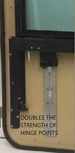 Load image into Gallery viewer, REINFORCEMENT PLATE 4 PACK FOR MILITARY HUMVEE X-DOORS - HMMWV M998 - HARD DOORS
