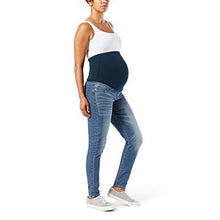 Load image into Gallery viewer, Signature by Levi Strauss &amp; Co. Gold Label Women's Maternity Skinny Jeans Blue Ice Medium 30
