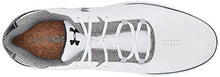 Load image into Gallery viewer, Under Armour Men's Showdown Golf Shoe, White (100)/Black, 9 M US
