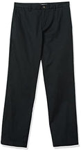 Load image into Gallery viewer, Amazon Essentials Men's Classic-Fit Wrinkle-Resistant Flat-Front Chino Pant, True Black, 34W x 34L
