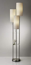 Load image into Gallery viewer, Adesso 4305-22 Trio Floor Lamp, 68.00 x 14.00 x 11.70 inches, Brushed Steel
