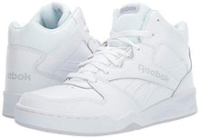 Load image into Gallery viewer, Reebok Men's Bb4500 Hi 2 Sneaker, White/Light Solid Grey, 12 Wide
