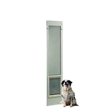 Load image into Gallery viewer, Ideal Pet Products 75PATXLW 75" Fast Fit Aluminum Pet Patio Door, X-Large/10.5" x 15", White
