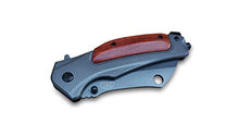 Load image into Gallery viewer, Folding Knife Camping Pocket Knife Hunting - Fast Open Folding Knife Wood Handle - Folding Pocket Knife Assist Open - 7CR13Mov Steel 58HRC - for Men Work Outdoor Adventure Hiking Knife Survival
