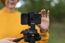 Load image into Gallery viewer, DaVoice Phone Tripod Adapter Mount with Remote, 360 Rotating Holder, Compatible with iPhone Smartphone Camera Stand, Universal Cell Phone Attachment Clip Clamp
