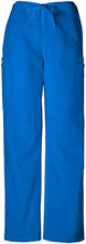 Load image into Gallery viewer, Cherokee Workwear Men's Dental/Medical Uniform Scrub Set - 4777 V-Neck Scrub Top &amp; 4000 Drawstring Cargo Pants (Royal - Medium/Medium)
