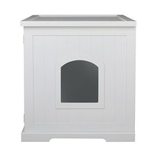 Load image into Gallery viewer, Merry Products Cat Washroom Bench, White
