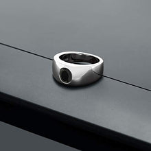 Load image into Gallery viewer, Gem Stone King 1.60 Ct Oval Black Onyx 925 Sterling Silver Men's Ring (Size 10)
