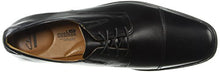 Load image into Gallery viewer, Clarks Men's Tilden Cap Oxford, Black Leather, 9.5 M US

