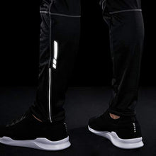 Load image into Gallery viewer, TSLA Men's Windproof Cycling Thermal Fleece Winter Pants Running Hiking Cold Active Bottoms Sweats, Cycling Windpants(ykb01) - Black &amp; Grey, X-Large (Waist 35.5-38 Inch)
