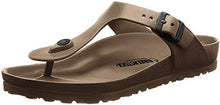 Load image into Gallery viewer, Birkenstock Women's Gizeh Metallic Copper EVA Sandals 39 (US Women's 8-8.5)
