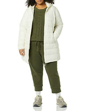 Load image into Gallery viewer, Amazon Essentials Women's Lightweight Water-Resistant Packable Puffer Coat, White, X-Large
