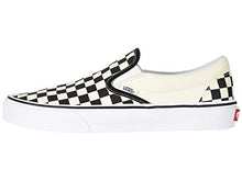 Load image into Gallery viewer, Vans Unisex Checkerboard Slip-On Skate Shoes (37 M EU / 7 B(M) US Women / 5.5 D(M) US Men, Black Off White Checkerboard)

