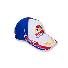 Load image into Gallery viewer, Ricky Bobby Cap Wonder Bread Talladega Nights Racer Hat White and Blue

