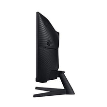 Load image into Gallery viewer, SAMSUNG 34-Inch Odyssey G5 Ultra-Wide Gaming Monitor with 1000R Curved Screen, 165Hz, 1ms, FreeSync Premium, WQHD (LC34G55TWWNXZA, 2020 Model), Black (Renewed)
