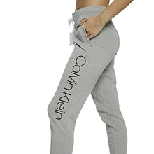 Load image into Gallery viewer, Calvin Klein Women's 2 Pack French Terry Joggers (Black/Wolf, Medium)
