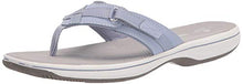 Load image into Gallery viewer, Clarks Women's Breeze Sea Flip-Flop, Lavender Synthetic, 9
