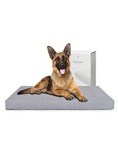Load image into Gallery viewer, PETLIBRO Dog Bed for Crate, Memory Foam Dog Crate Bed 41” x 29” Large Dog Bed Orthopedic Plush Mattress for Therapeutic Joint&amp;Muscle Relief Removable&amp;Washable Bed Cover with Waterproof Inner Lining

