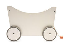 Load image into Gallery viewer, Kinderfeets, Toy Box, 2-in-1 Toy Storage and Walker with Bamboo Accent, Convenient and Classy Design
