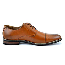 Load image into Gallery viewer, Bruno HOMME MODA ITALY PRINCE Men's Classic Modern Oxford Wingtip Lace Dress Shoes,PRINCE-6-BROWN,7.5 D(M) US
