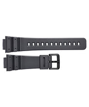 Load image into Gallery viewer, Casio G-shock 71604262 Original Factory Black Rubber Watch Band Strap fits DW-6100-1V DW-6100-7V DW-6900-1V DW-6900G-1V

