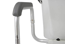 Load image into Gallery viewer, Medline Toilet Safety Rails, Safety Frame for Toilet with Easy Installation, Height Adjustable Legs, Bathroom Safety
