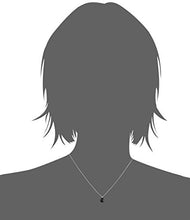 Load image into Gallery viewer, Sterling Silver Cushion-Cut Checkerboard Onyx Pendant Necklace (8mm)
