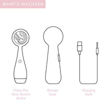 Load image into Gallery viewer, PMD Personal Microderm Clean Pro RQ - Smart Facial Cleansing Device, Blush with Rose Quartz
