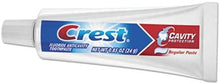 Load image into Gallery viewer, Crest Cavity Regular Toothpaste, Travel Size .85 oz. (Pack of 24)
