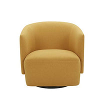 Load image into Gallery viewer, Amazon Brand - Rivet Coen Contemporary Modern Upholstered Accent Swivel Chair, 30"W, Sunday Maize
