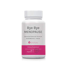 Load image into Gallery viewer, ZENZSUAL Bye Bye Menopause, 100% Vegan, Estrogen, Sugar and Soy Free, Helps reducing Hot Flashes, Night Sweat and Mood Swings – (60 Capsules)
