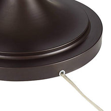 Load image into Gallery viewer, Jackson Bronze and Wood Grain Arc Floor Lamp - Franklin Iron Works
