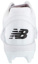 Load image into Gallery viewer, New Balance Men's 4040 V5 TPU Molded Baseball Shoe, All White/White, 10 M US
