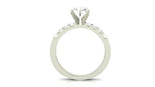 Load image into Gallery viewer, 1.75 Carat GIA Certified Emerald Cut Classic Prong Set Diamond Engagement Ring with a 0.75 Ct D-E VVS1-VVS2 Center
